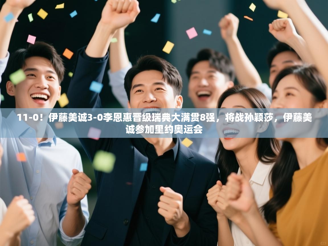 爱游戏-11-0！伊藤美诚3-0李恩惠晋级瑞典大满贯8强，将战孙颖莎，伊藤美诚参加里约奥运会